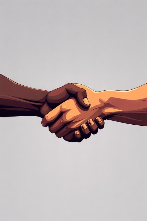 shaking hands